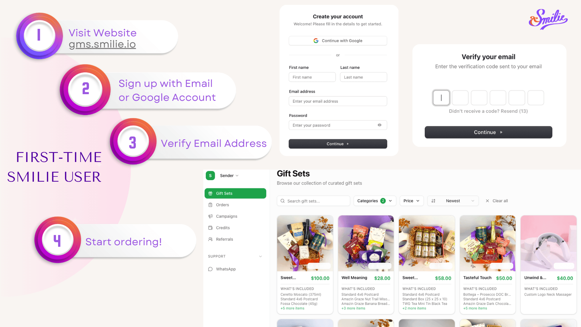 New user guide slide 1